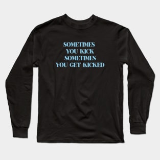 Kick.blue Long Sleeve T-Shirt